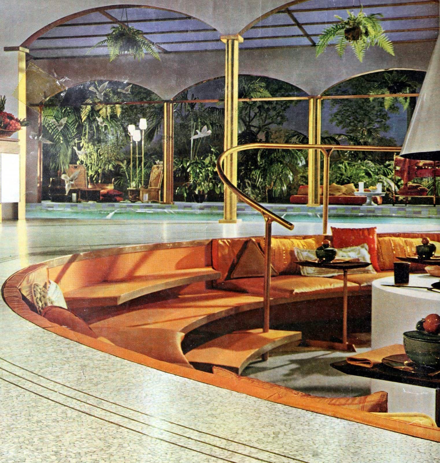 The mid-century conversation pit: Check out dozens of trendy 60s & 70s sunken living room designs -