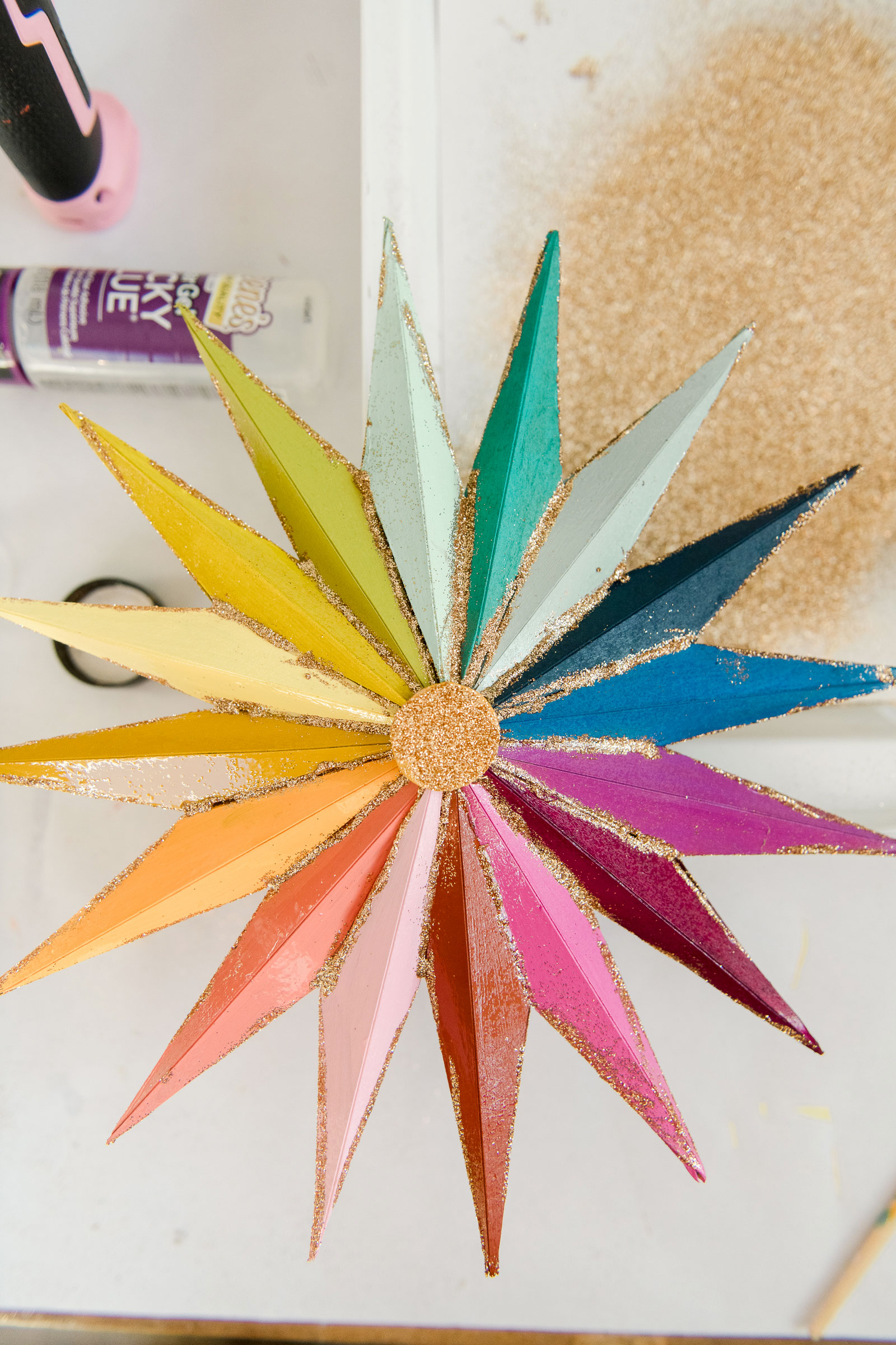 3D Christmas star DIY