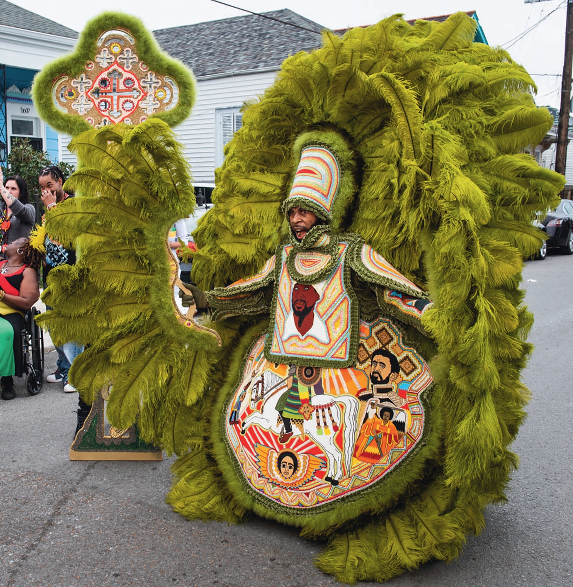 Demond Melancon’s Dazzling Beadwork Exalts a Mardi Gras Tradition