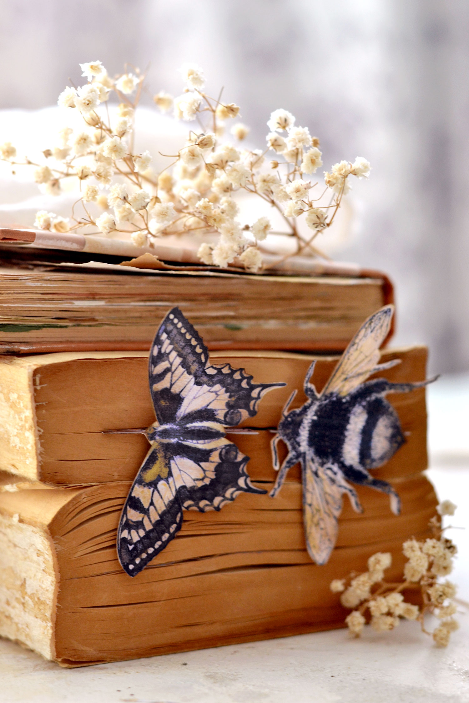 Paper Bookmarks (Butterflies)!