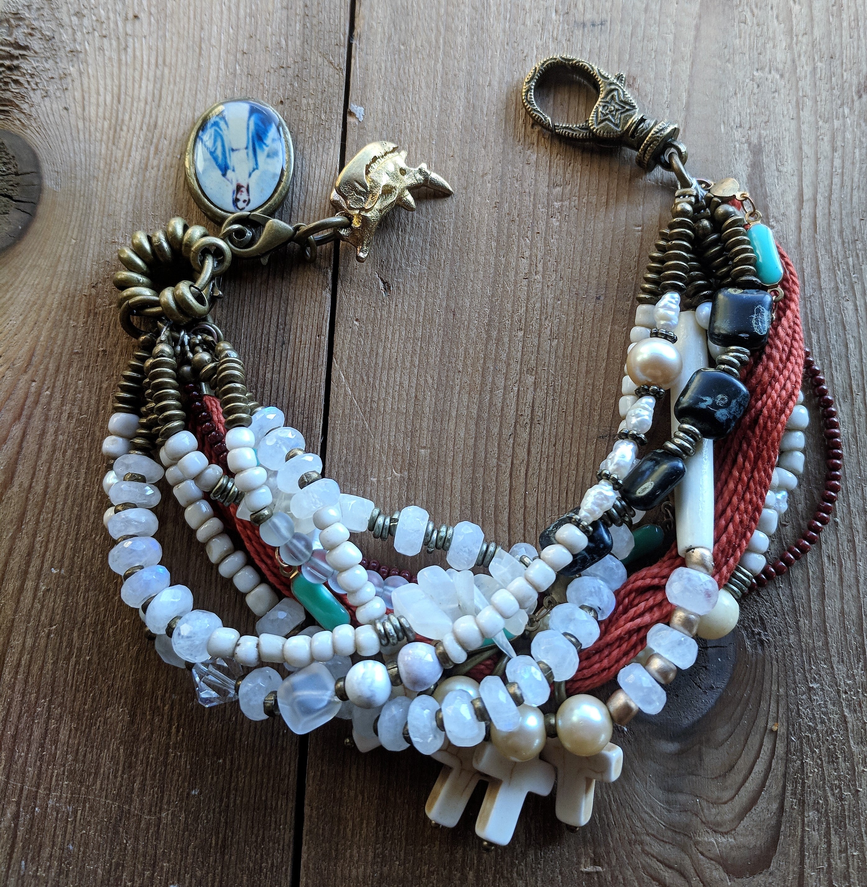 Gypsy Bracelet One of a Kind 1052