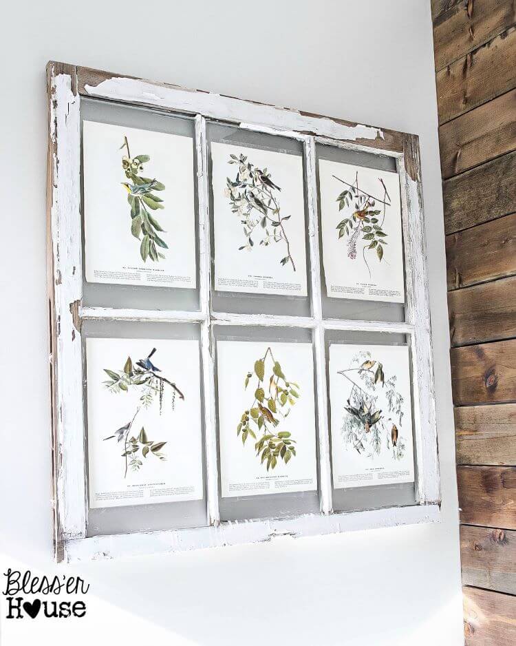 Upcycle Old Window Frames