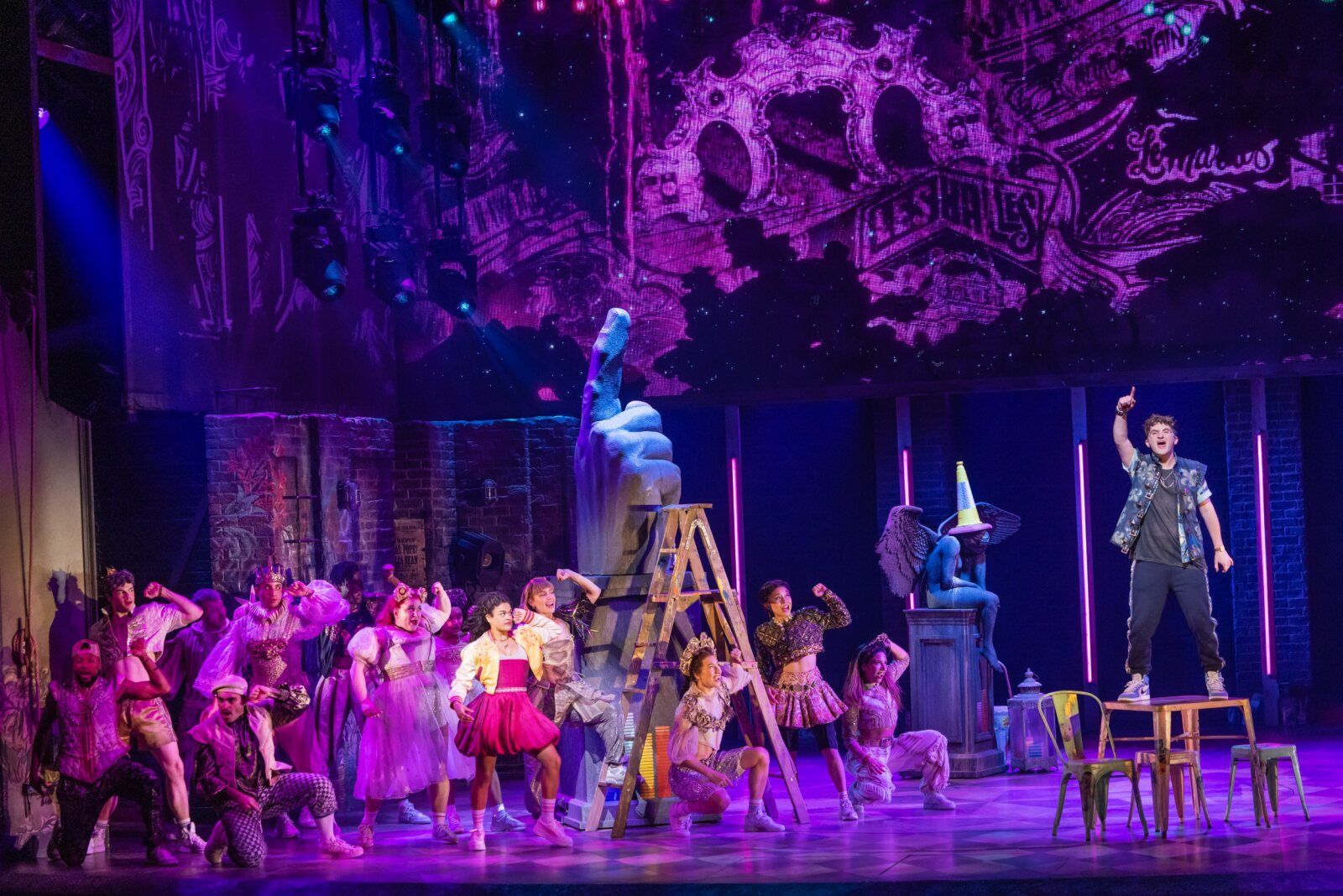 Photos: Anthony Gargiula, Spencer Sutherland and Kenzie Ziegler in & JULIET