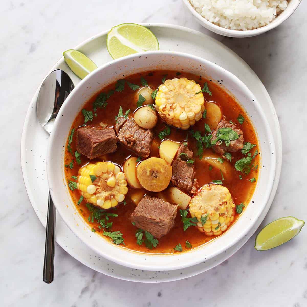 Beef Sancocho with Plantain