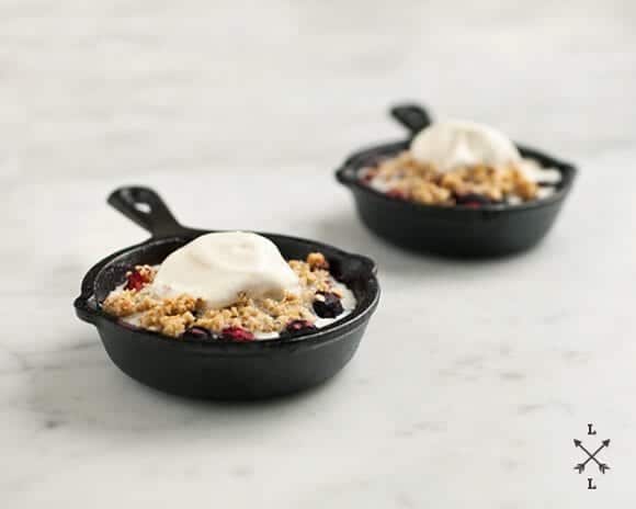 Individual Mixed Berry Oat Crisps