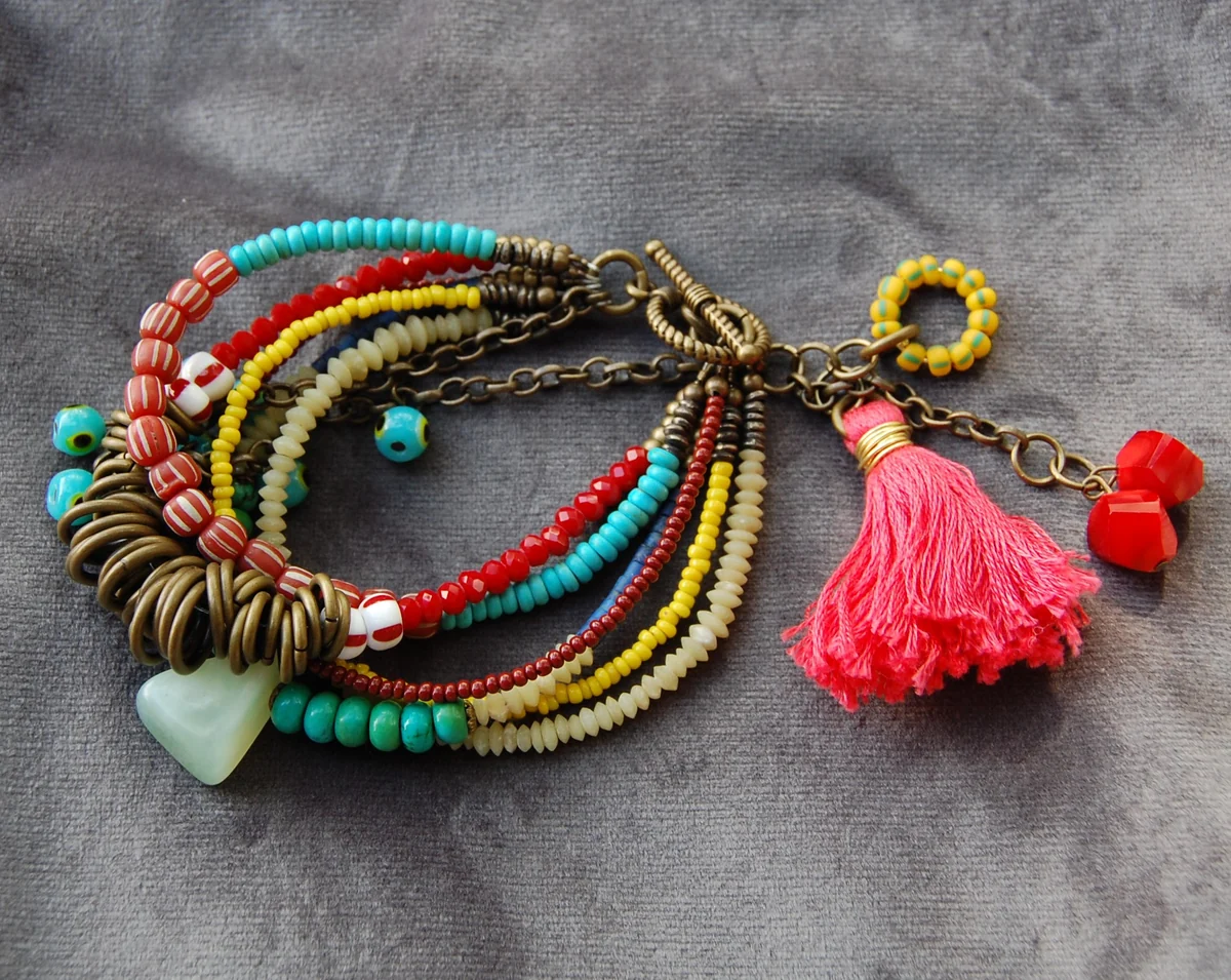 Gypsy Bracelet One of a Kind 1042